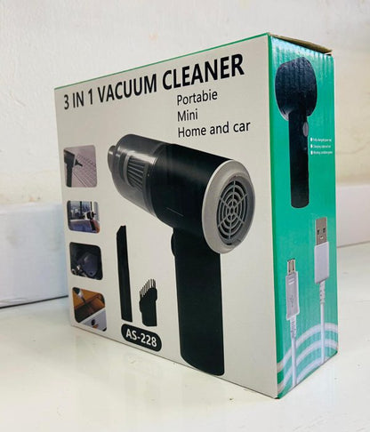 As- 228 3 In 1 Portable Vacuum Cleaner, Vacuum For Car – Vacuum For Home – Duste