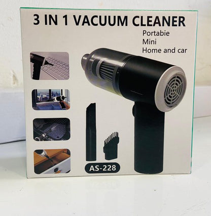 As- 228 3 In 1 Portable Vacuum Cleaner, Vacuum For Car – Vacuum For Home – Duste