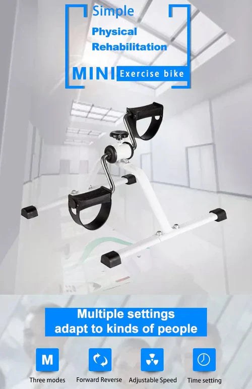 Mini Cycle Pedal Exercise Bike | Medical Exerciser Machine for Women and Men| Full-Body Fitness, Anywhere, Anytime ! Recommended by doctors
