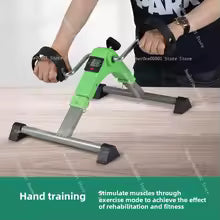 Portable Foldable Mini Bike Arm And Leg Exercises Adjustable Resistance Exercise Bike For Rehabilitation